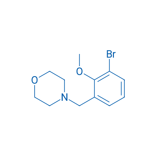 4-(3-Bromo-2-methoxybenzyl)morpholine 1g