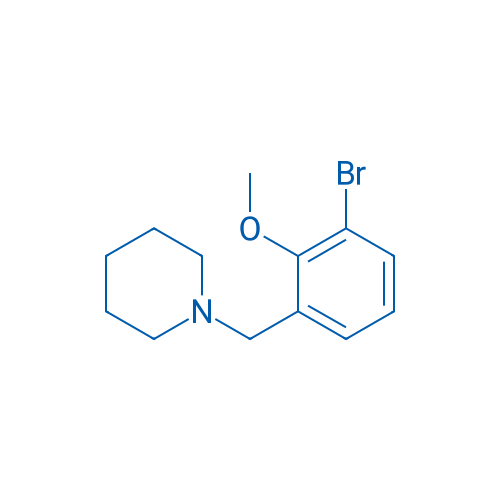 1-(3-Bromo-2-methoxybenzyl)piperidine 1g