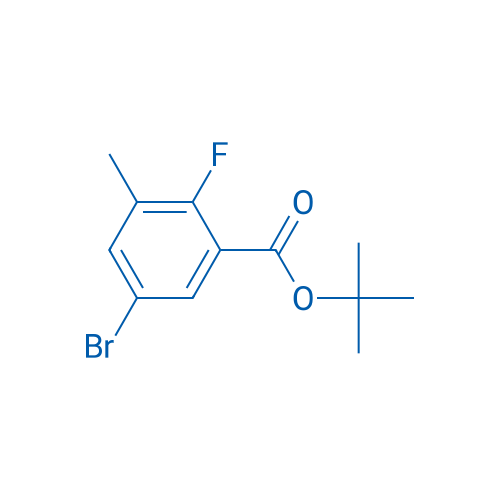 tert-Butyl 5-bromo-2-fluoro-3-methylbenzoate 250mg
