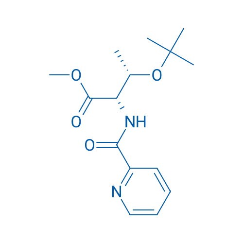 Methyl O-(tert-butyl)-N-picolinoyl-L-allothreoninate 250mg