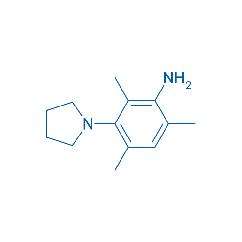 2,4,6-Trimethyl-3-(pyrrolidin-1-yl)aniline 1g