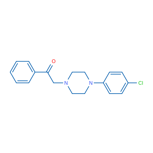 2-[4-(4-Chlorophenyl)piperazin-1-yl]-1-phenylethan-1-one 1g