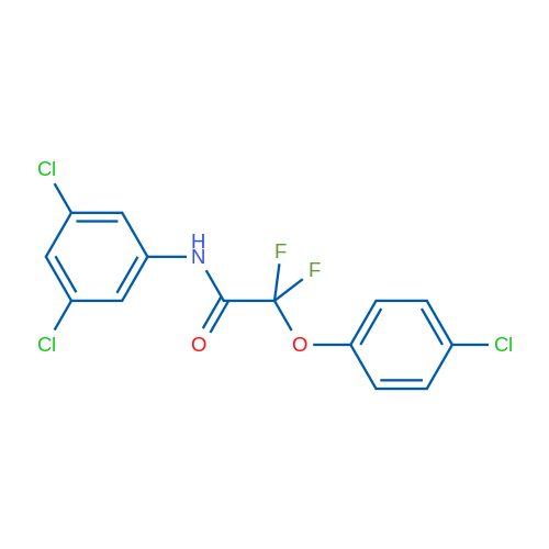 2-(4-Chlorophenoxy)-N-(3,5-dichlorophenyl)-2,2-difluoroacetamide 1g