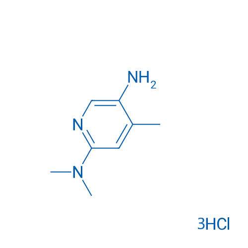 2-(Dimethylamino)-4-methyl-5-aminopyridine trihydrochloride 250mg
