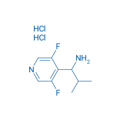 1-(3,5-Difluoropyridin-4-yl)-2-methylpropan-1-amine dihydrochloride 250mg