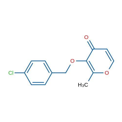 3-[(4-Chlorophenyl)methoxy]-2-methyl-4H-pyran-4-one 1g