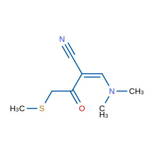 (2Z)-2-[(Dimethylamino)methylidene]-4-(methylsulfanyl)-3-oxobutanenitrile 1g