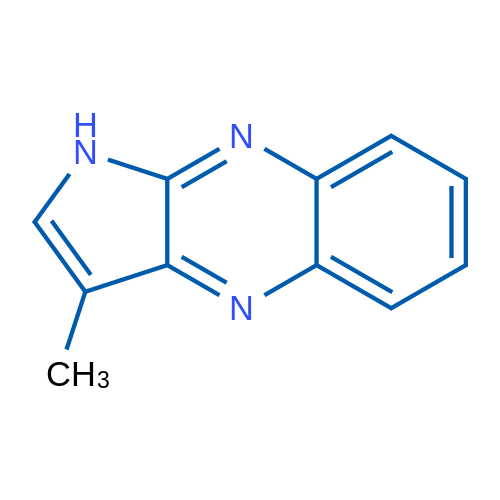 3-Methyl-1H-pyrrolo[2,3-b]quinoxaline 1g