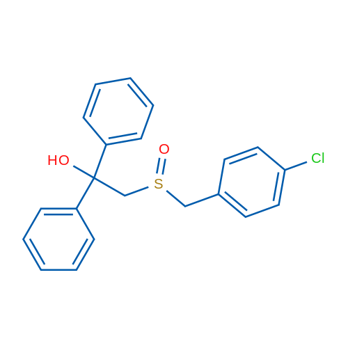 2-[(4-Chlorophenyl)methanesulfinyl]-1,1-diphenylethan-1-ol 1g