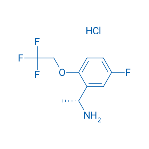 (R)-1-(5-Fluoro-2-(2,2,2-trifluoroethoxy)phenyl)ethan-1-amine hydrochloride 1g