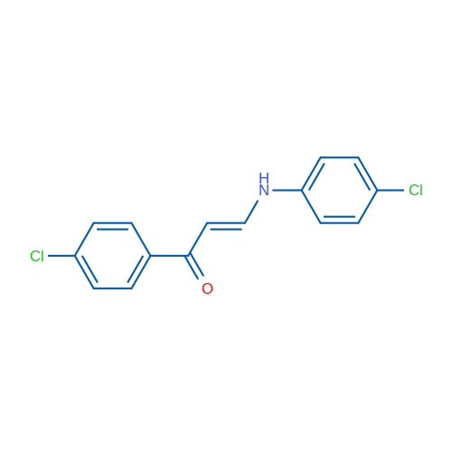(2E)-1-(4-Chlorophenyl)-3-[(4-chlorophenyl)amino]prop-2-en-1-one 1g