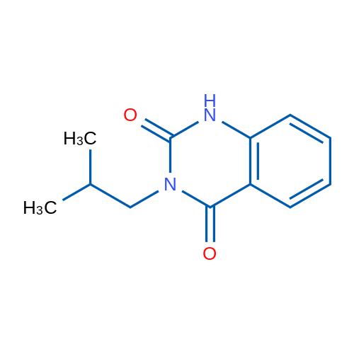 3-Isobutylquinazoline-2,4(1H,3H)-dione 1g
