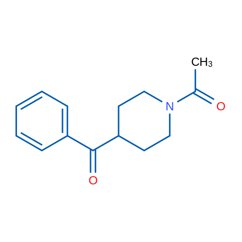 1-(4-Benzoylpiperidin-1-yl)ethanone 250mg