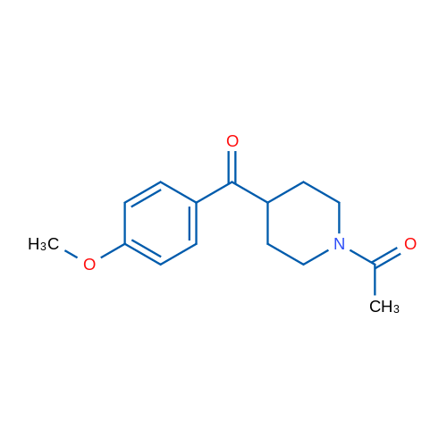 1-(4-(4-Methoxybenzoyl)piperidin-1-yl)ethanone 1g