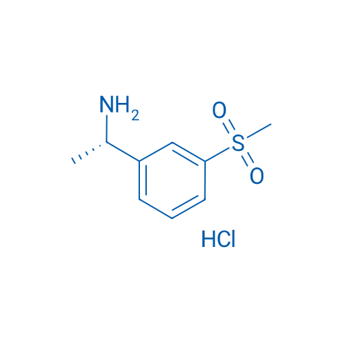 (S)-1-(3-(Methylsulfonyl)phenyl)ethan-1-amine hydrochloride 250mg