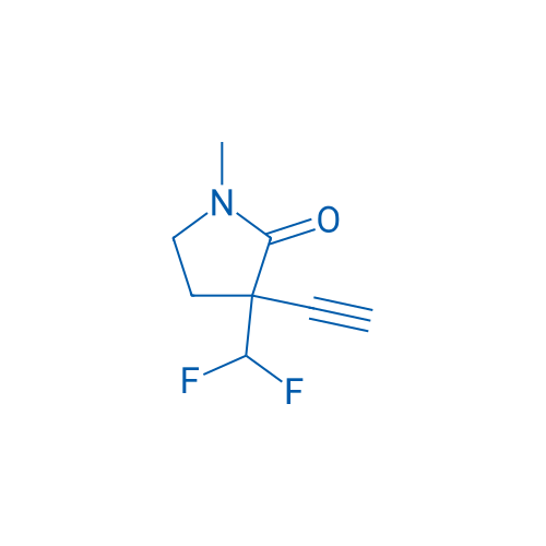 3-(Difluoromethyl)-3-ethynyl-1-methylpyrrolidin-2-one 1g