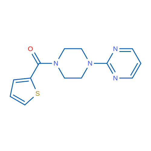 2-[4-(Thiophene-2-carbonyl)piperazin-1-yl]pyrimidine 1g