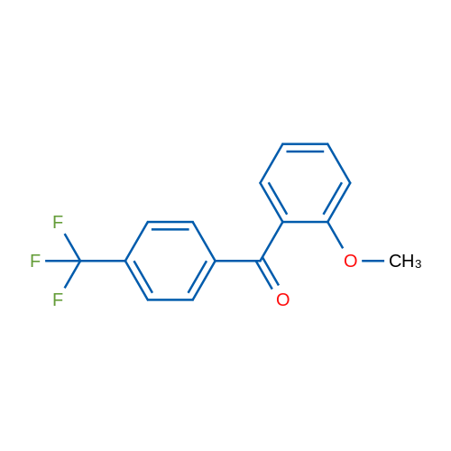 (2-Methoxyphenyl)(4-(trifluoromethyl)phenyl)methanone 1g