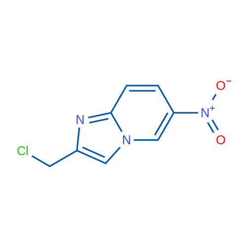 2-(Chloromethyl)-6-nitroimidazo[1,2-a]pyridine 1g