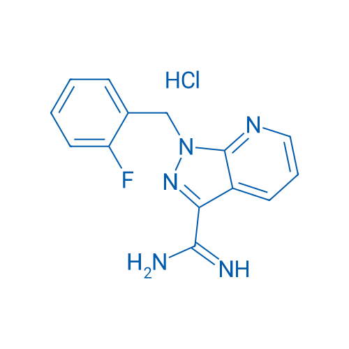 1-(2-Fluorobenzyl)-1H-pyrazolo[3,4-b]pyridine-3-carboximidamide hydrochloride 5g