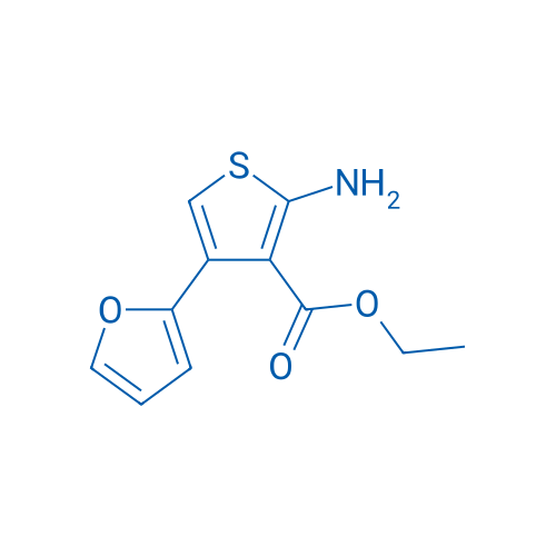 Ethyl 2-amino-4-(furan-2-yl)thiophene-3-carboxylate 250mg