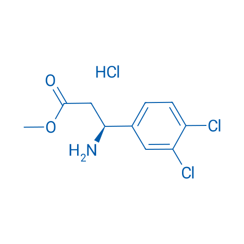 (S)-Methyl 3-amino-3-(3,4-dichlorophenyl)propanoate hydrochloride 100mg