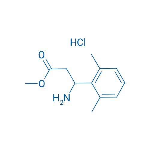 Methyl 3-amino-3-(2,6-dimethylphenyl)propanoate hydrochloride 250mg
