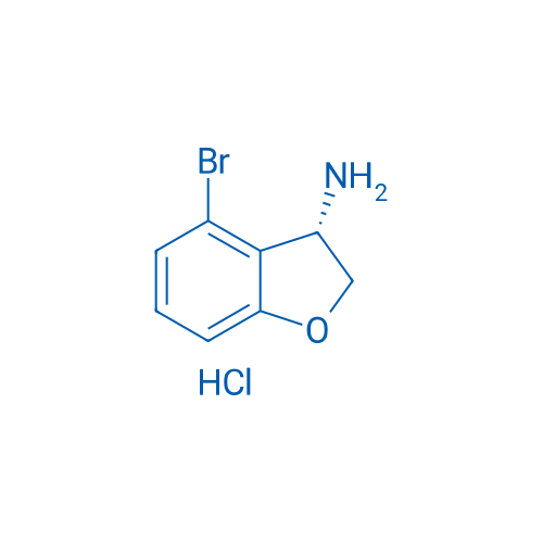 (S)-4-Bromo-2,3-dihydrobenzofuran-3-amine hydrochloride 100mg