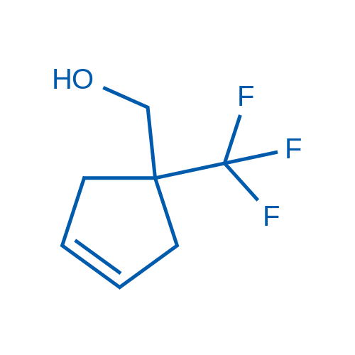 (1-(Trifluoromethyl)cyclopent-3-en-1-yl)methanol 100mg