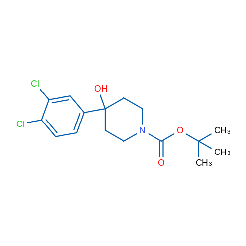 1-Boc-4-(3,4-dichlorophenyl)-4-piperidinol 1g