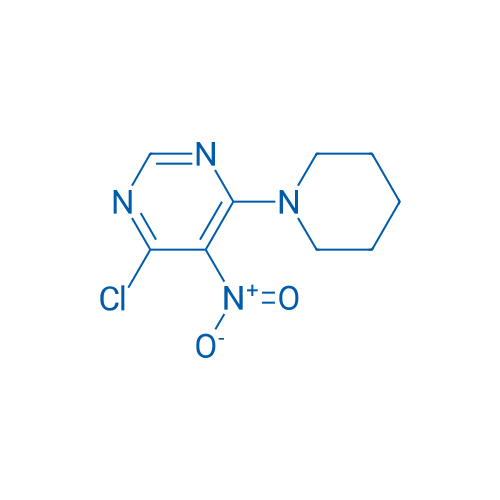 4-Chloro-5-nitro-6-(piperidin-1-yl)pyrimidine 1g