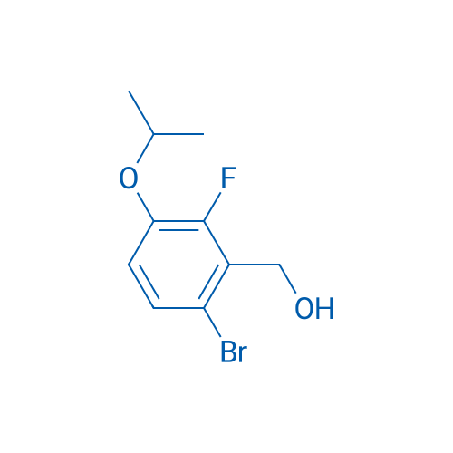 (6-Bromo-2-fluoro-3-isopropoxyphenyl)methanol 5g