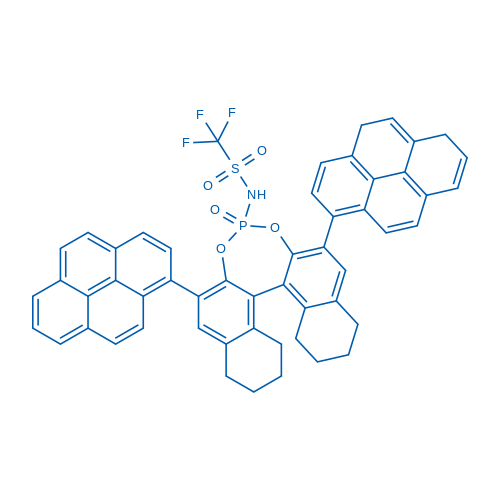 (11BR)-N-(2-(4,6-dihydropyren-1-yl)-4-oxido-6-(pyren-1-yl)-8,9,10,11,12,13,14,15-octahydrodinaphtho[2,1-d:1',2'-f][1,3,2]dioxaphosphepin-4-yl)-1,1,1-trifluoromethanesulfonamide 100mg