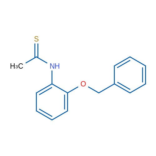 N-(2-(Benzyloxy)phenyl)ethanethioamide 1g