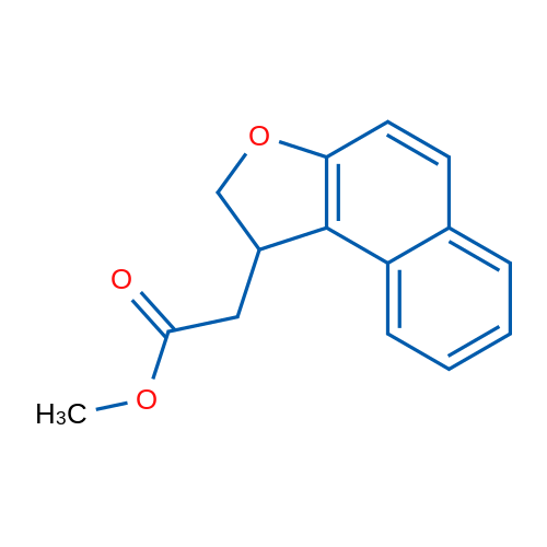 Methyl 2-(1,2-dihydronaphtho[2,1-b]furan-1-yl)acetate 250mg