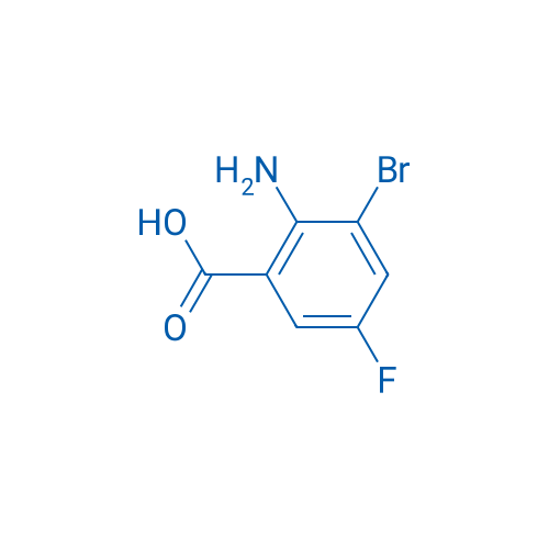 2-Amino-3-bromo-5-fluorobenzoic acid 25g