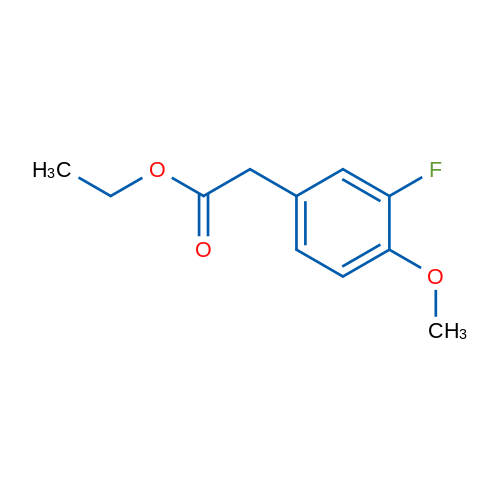 Ethyl 2-(3-fluoro-4-methoxyphenyl)acetate 1g