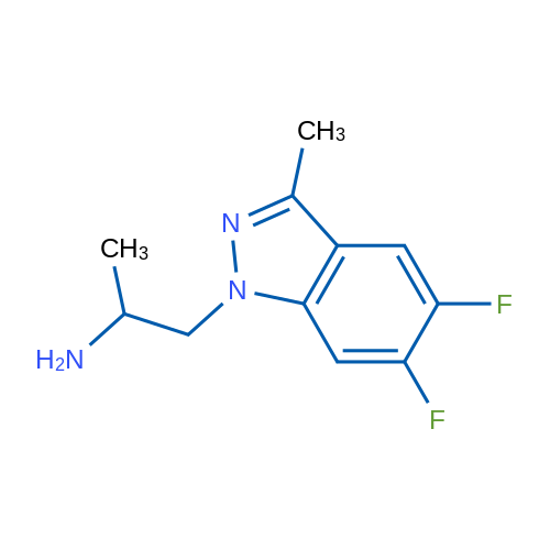 1-(5,6-Difluoro-3-methyl-1H-indazol-1-yl)propan-2-amine 1g