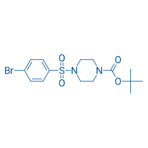 tert-Butyl 4-((4-bromophenyl)sulfonyl)piperazine-1-carboxylate 25g