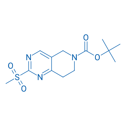 tert-Butyl 7,8-dihydro-2-(methylsulfonyl)pyrido[4,3-d]pyrimidine-6(5H)-carboxylate 5g