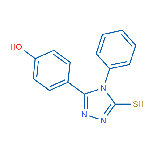 4-(5-Mercapto-4-phenyl-4H-1,2,4-triazol-3-yl)phenol 1g