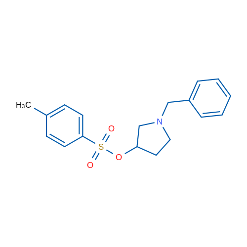 1-Benzylpyrrolidin-3-yl 4-methylbenzenesulfonate 1g