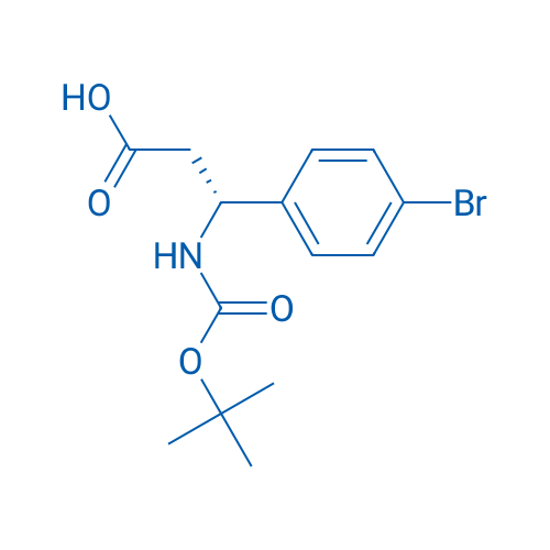 (R)-3-(4-Bromophenyl)-3-((tert-butoxycarbonyl)amino)propanoic acid 1g