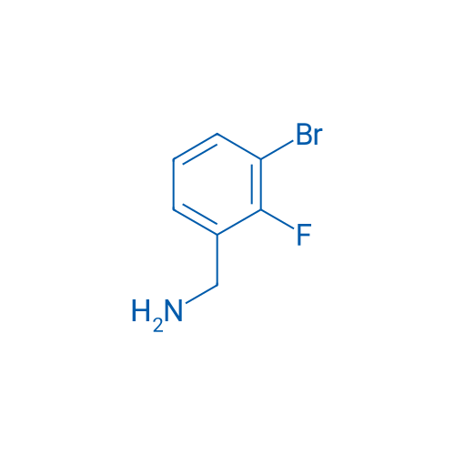 (3-Bromo-2-fluorophenyl)methanamine 100mg