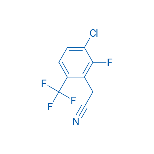 3-Chloro-2-fluoro-6-(trifluoromethyl)phenylacetonitrile 10g