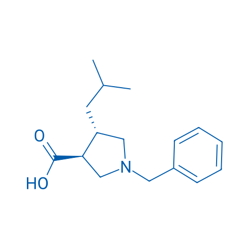 (3S,4S)-1-Benzyl-4-isobutylpyrrolidine-3-carboxylic acid 5g