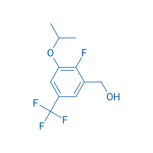 (2-Fluoro-3-isopropoxy-5-(trifluoromethyl)phenyl)methanol 250mg