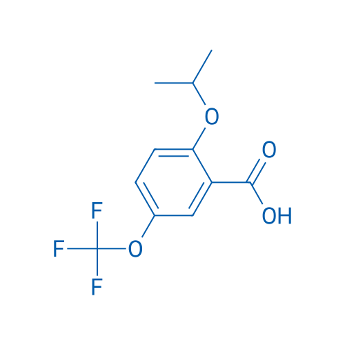 2-Isopropoxy-5-(trifluoromethoxy)benzoic acid 250mg