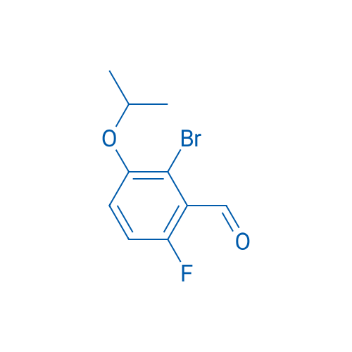 2-Bromo-6-fluoro-3-isopropoxybenzaldehyde 5g