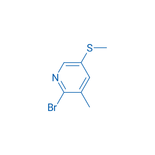 2-Bromo-3-methyl-5-(methylthio)pyridine 1g